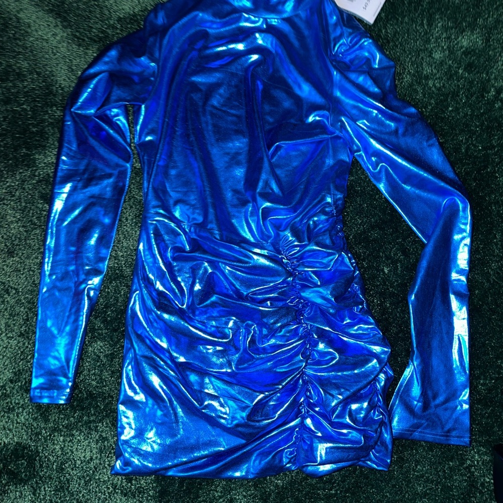 Akira It Girl Metallic Dress